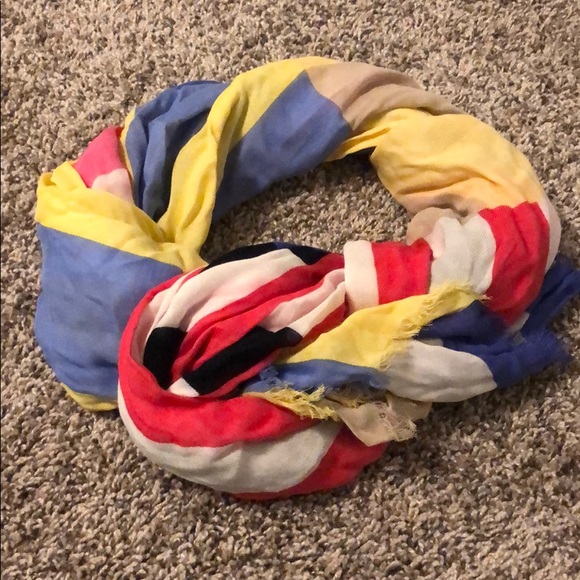 NWT Kate Spade Color Block Scarf - Picture 1 of 6